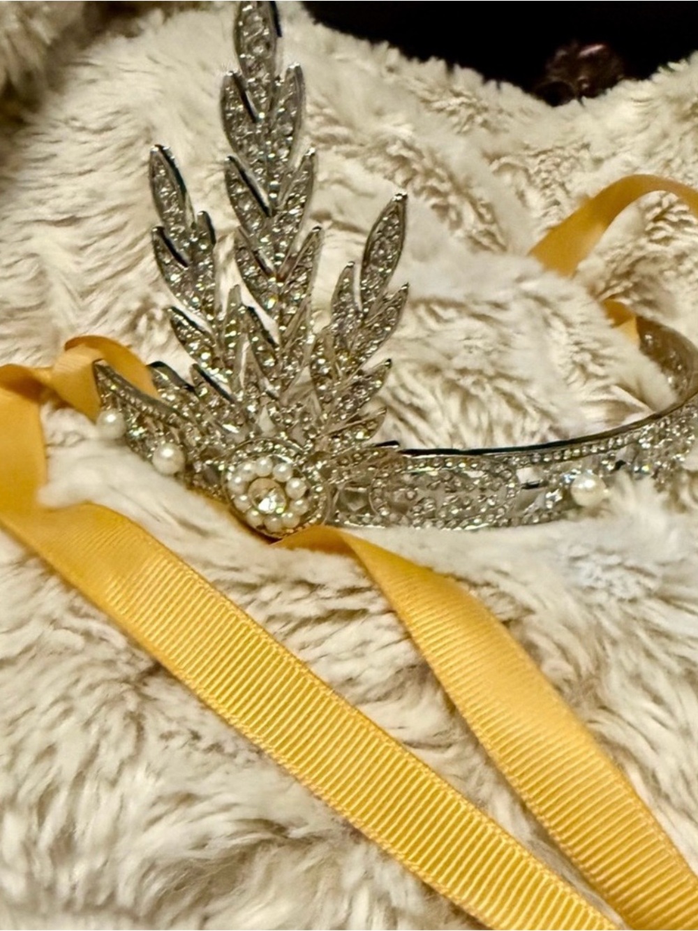 1920’s rhinestone headband Gatsby style head ware